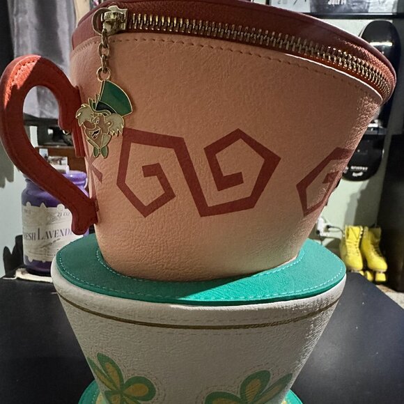 Loungefly Mad Hatter Tea Party Bag - Picture 2 of 10